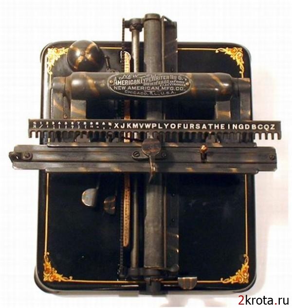 Старинные печатные машинки (48 фотографий).