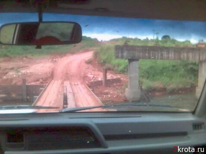 Худшая дорога в Бразилии (45 фотографий).