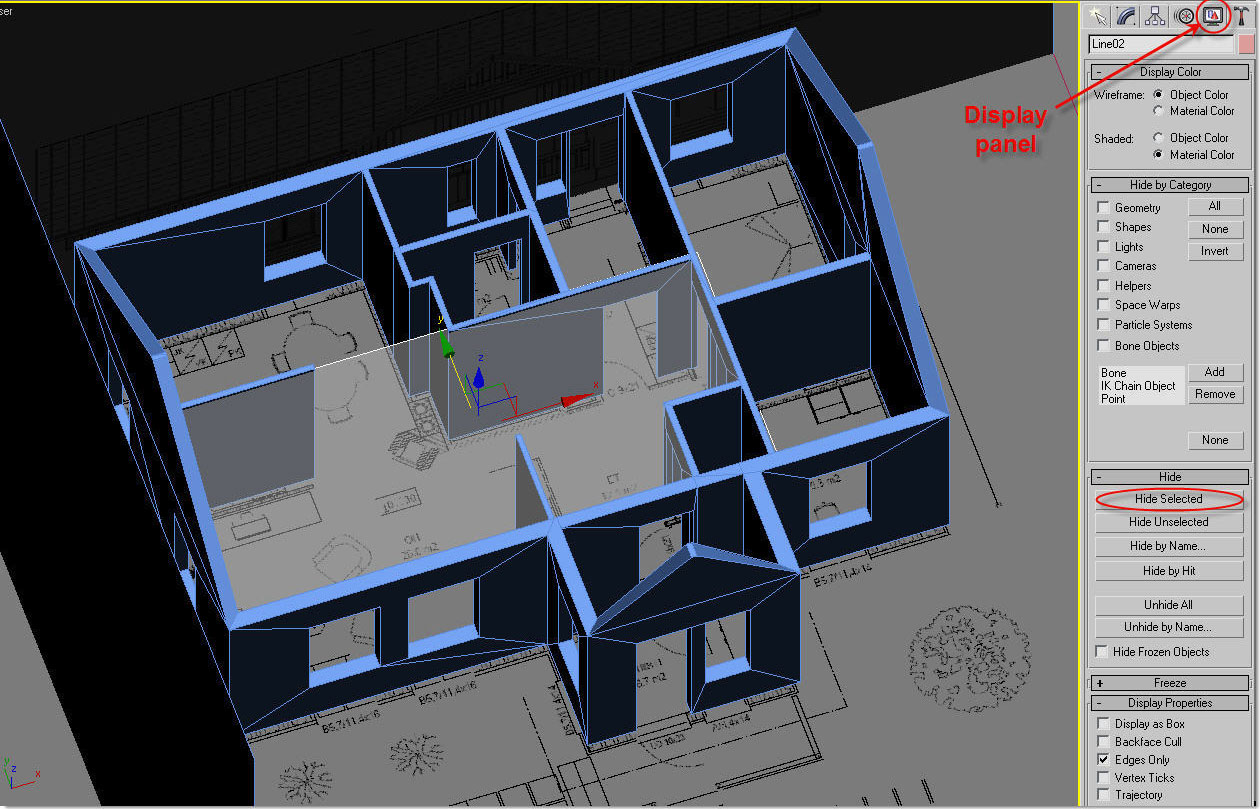 Проект 3д моделирование дома