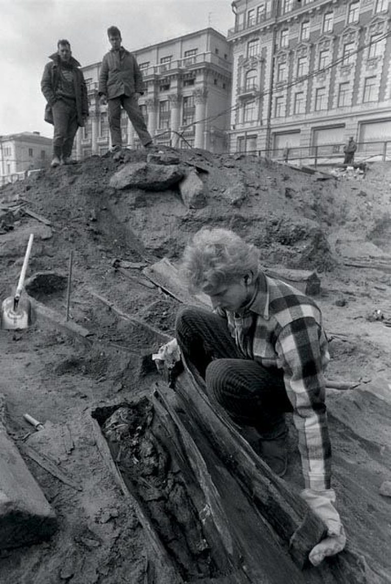 Раскопки На Манежной Площади Фото