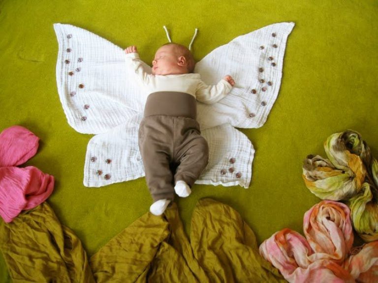 Идеи для фото младенцев в домашних условиях
