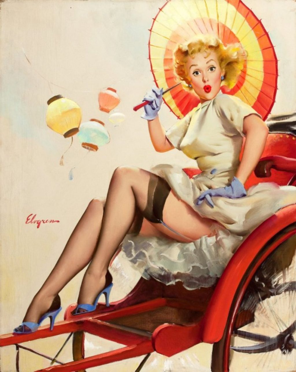 Картинки в стиле pin up