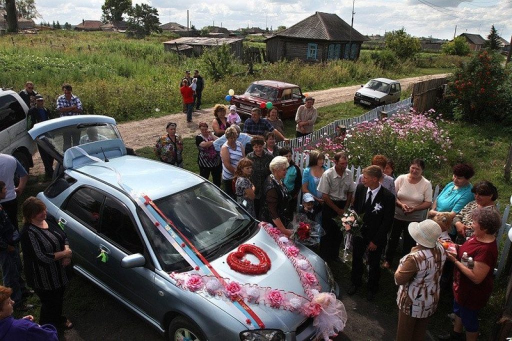 Свадьба в деревне фото