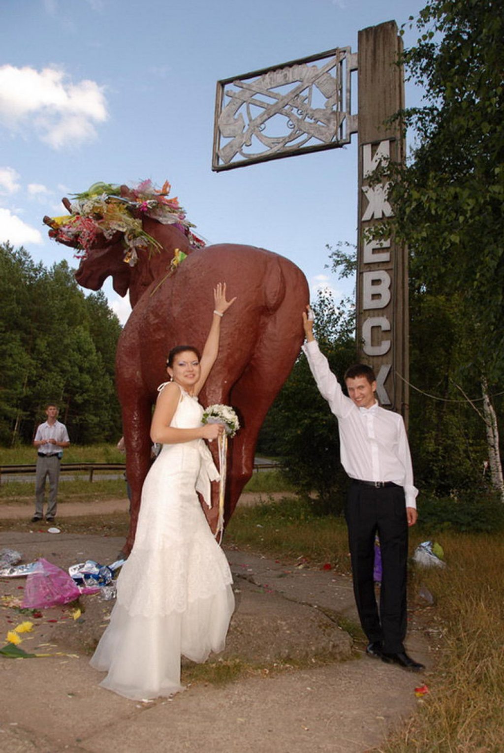 нелепые свадебные фото