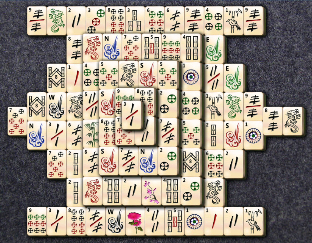 Игра в карты маджонг