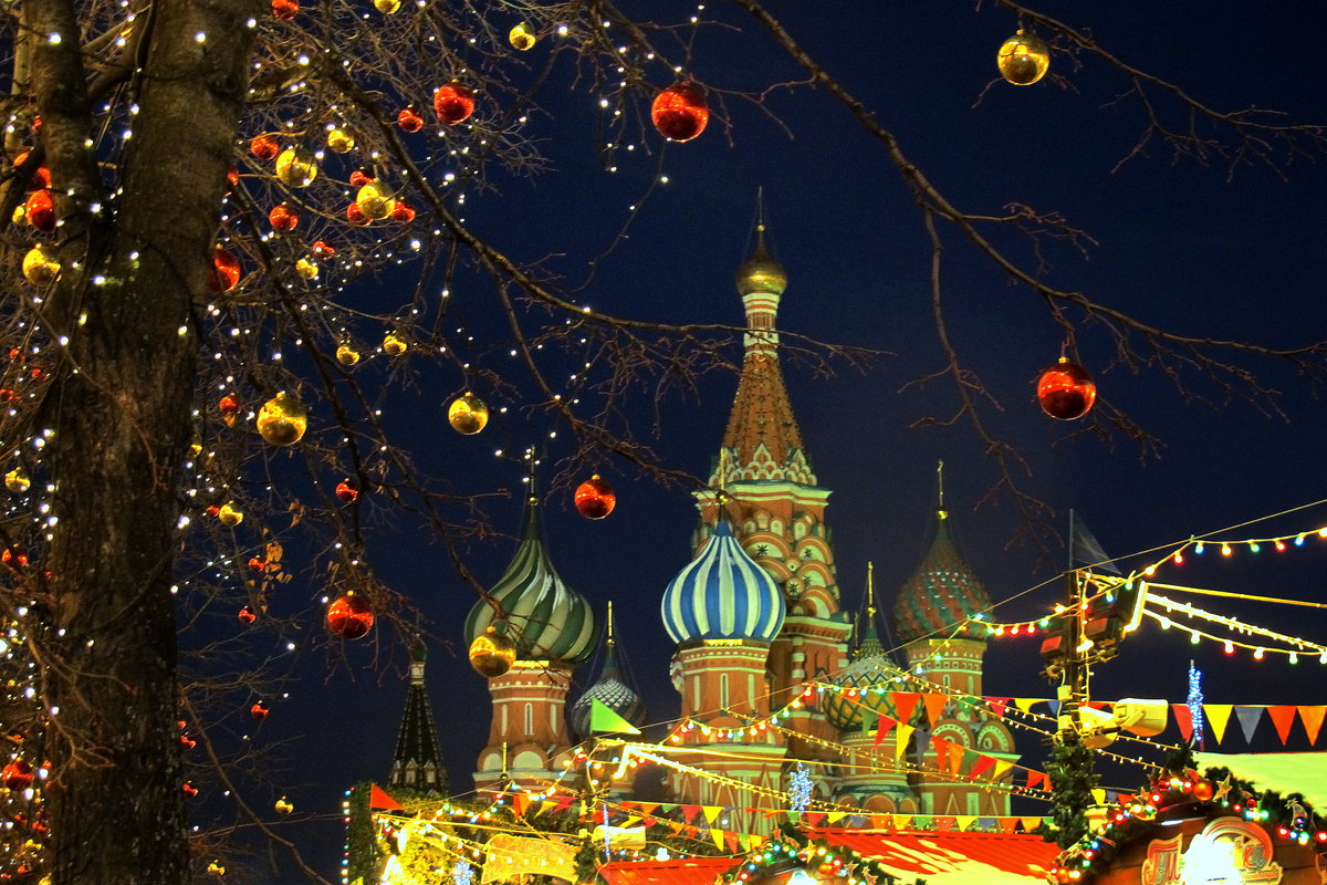 Новый год в москве