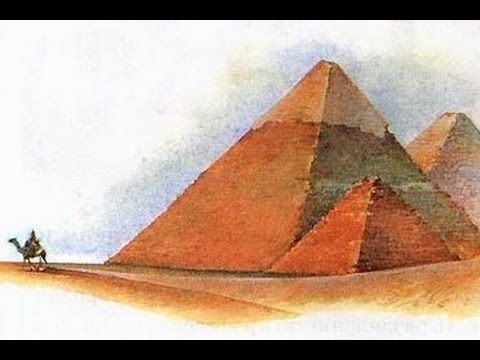 Нажмите на тот который создан людьми. Пирамиды Египта для детей. Пирамида в искусстве. Древнеегипетские пирамиды рисунок. Пирамида красками.