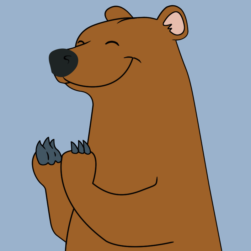 Привет медведь читать. Смешной медведь. Медведь рисунок. Медведь мультяшный. Анимированный медведь.